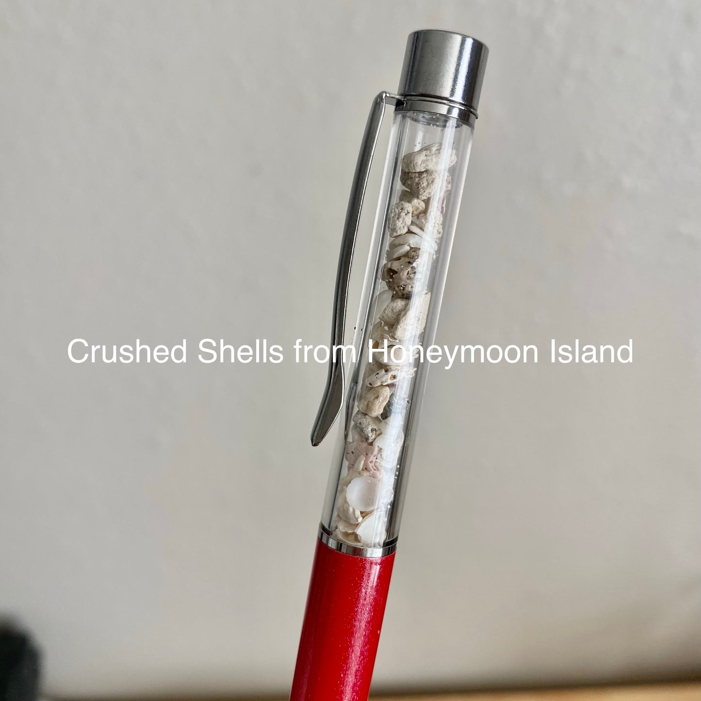 Sea Glass & Shell Pens