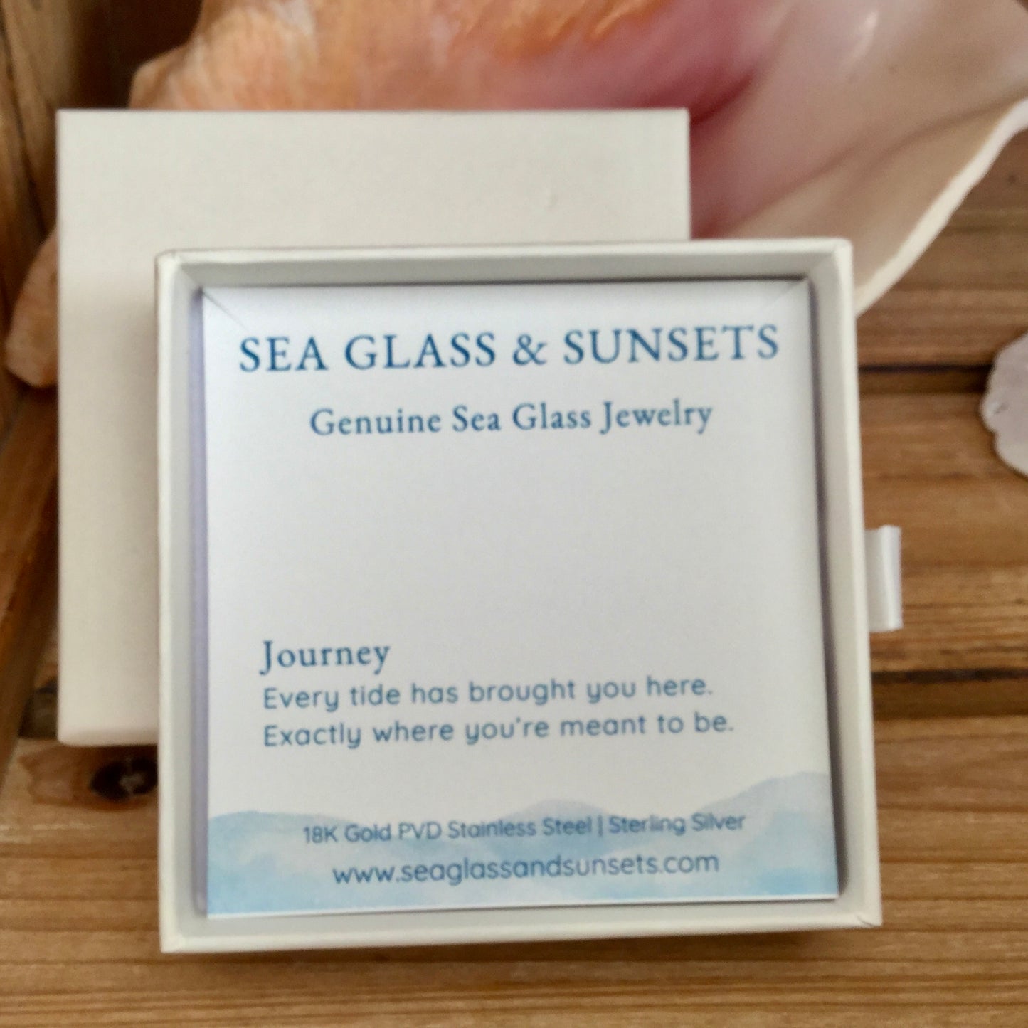 Dunedin, Florida Gulf Coast Sand Necklace | Sterling Silver