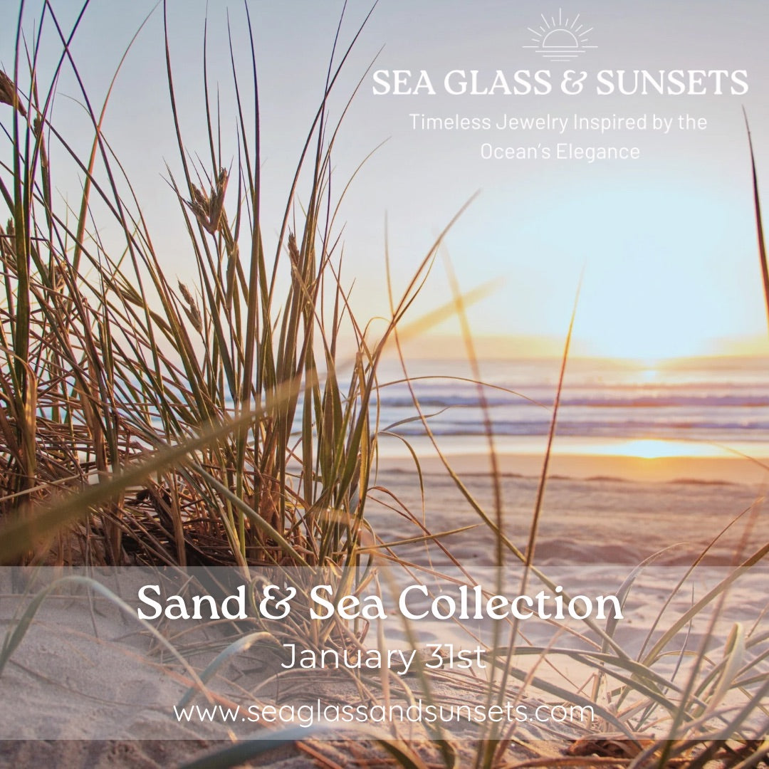 Dunedin, Florida Gulf Coast Sand Necklace | Sterling Silver