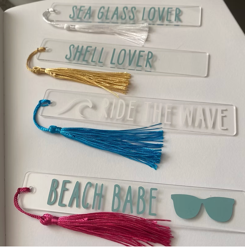 Beach lover Bookmarks - Final Sale