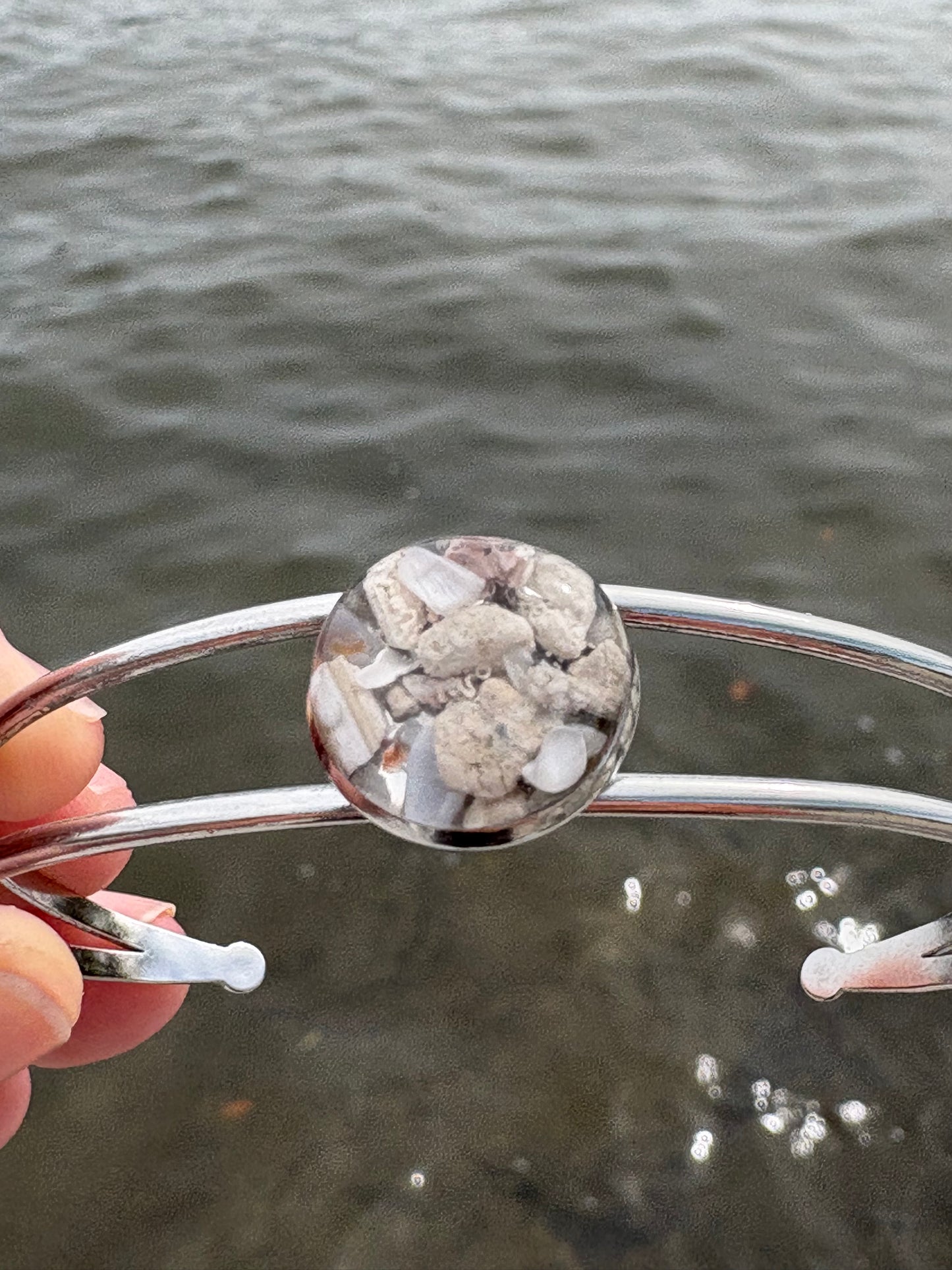 Gulf Coast Crushed Shell Bracelet