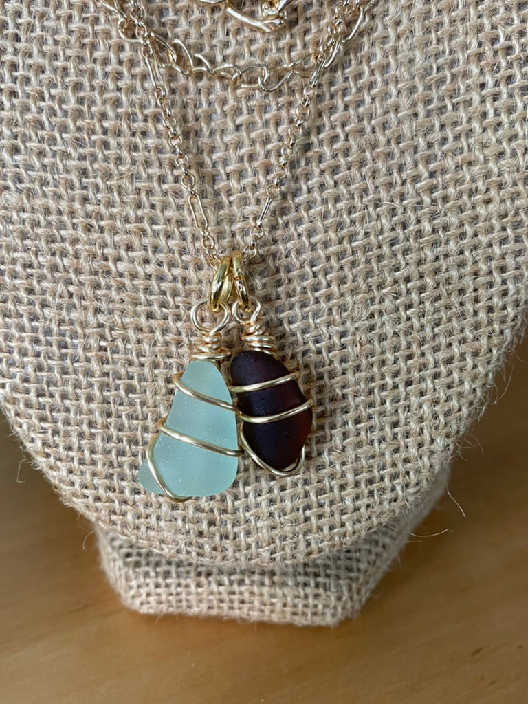 Beginner Wire-Wrapped Sea Glass Necklace Workshop | November 14