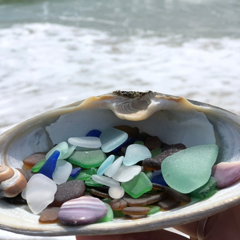 genuine sea glass found on Long Island, NY