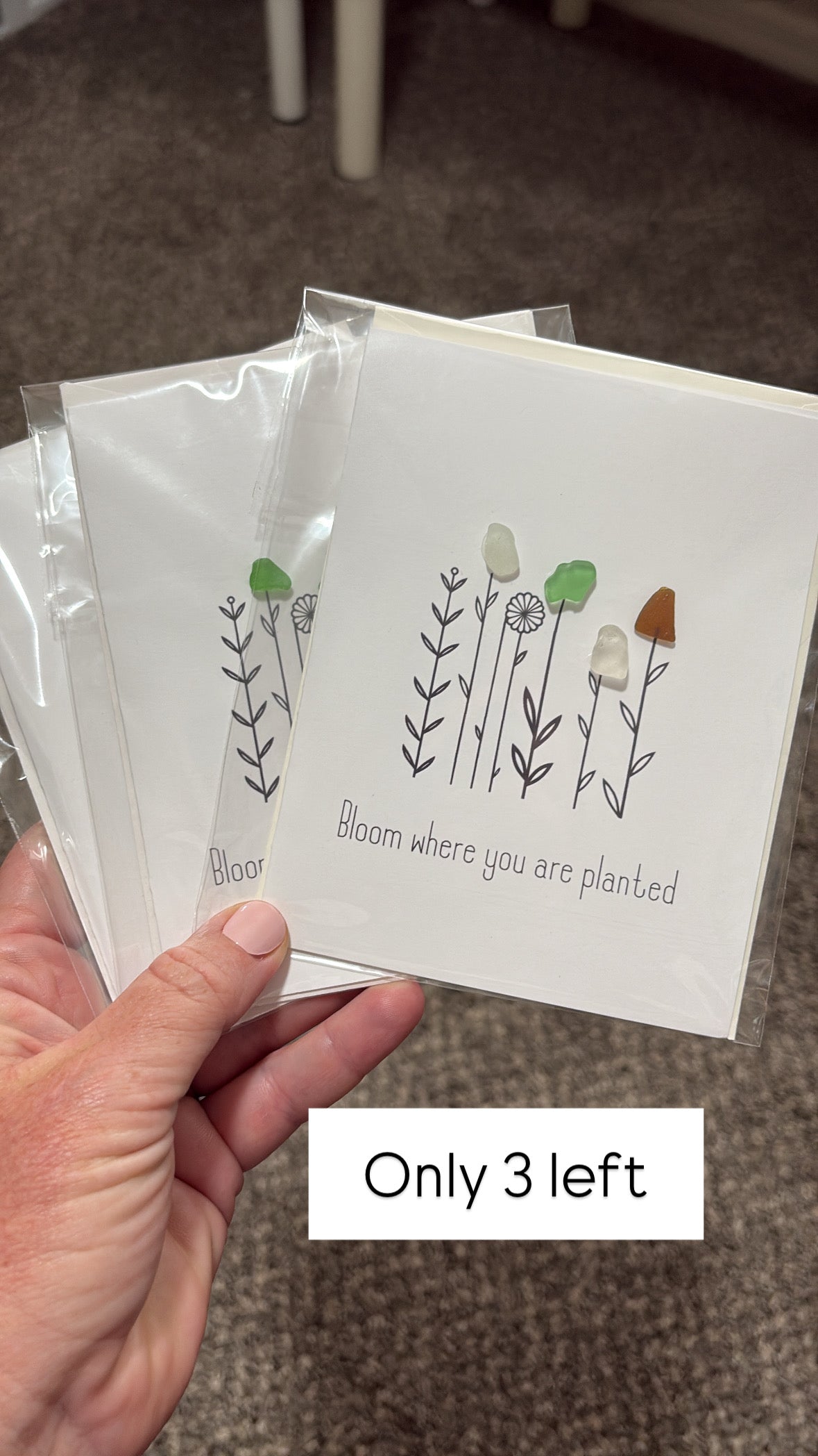 "Bloom Where You Are Planted" Greeting Card