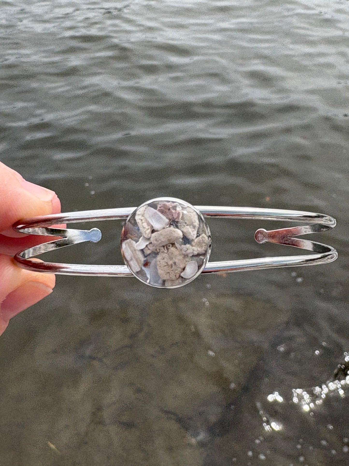 Gulf Coast Crushed Shell Bracelet
