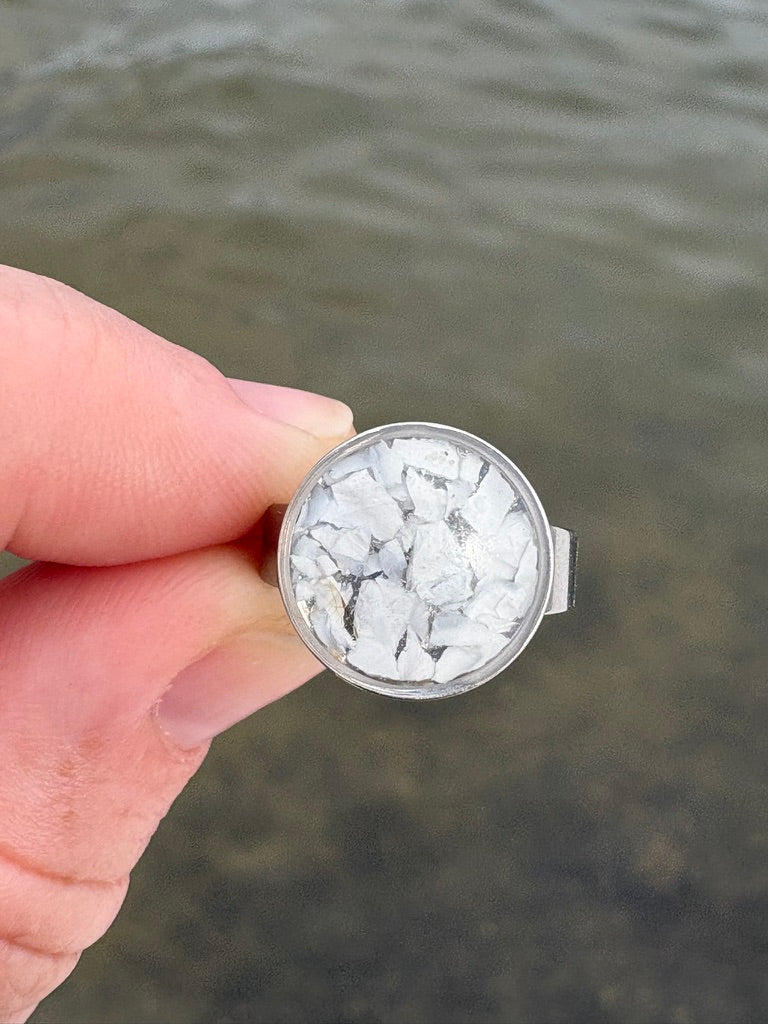 Gulf Coast Crushed Shell Adjustable Ring | Mystery Shell Rings – Just $10!