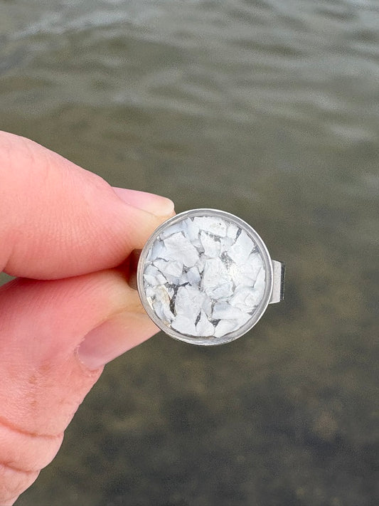 Gulf Coast Crushed Shell Adjustable Ring | Mystery Shell Rings – Just $10!
