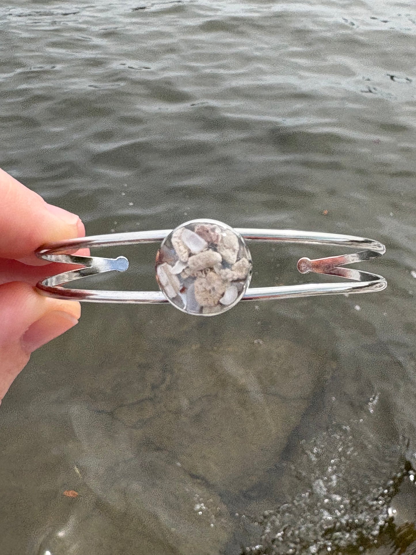 Gulf Coast Crushed Shell Bracelet