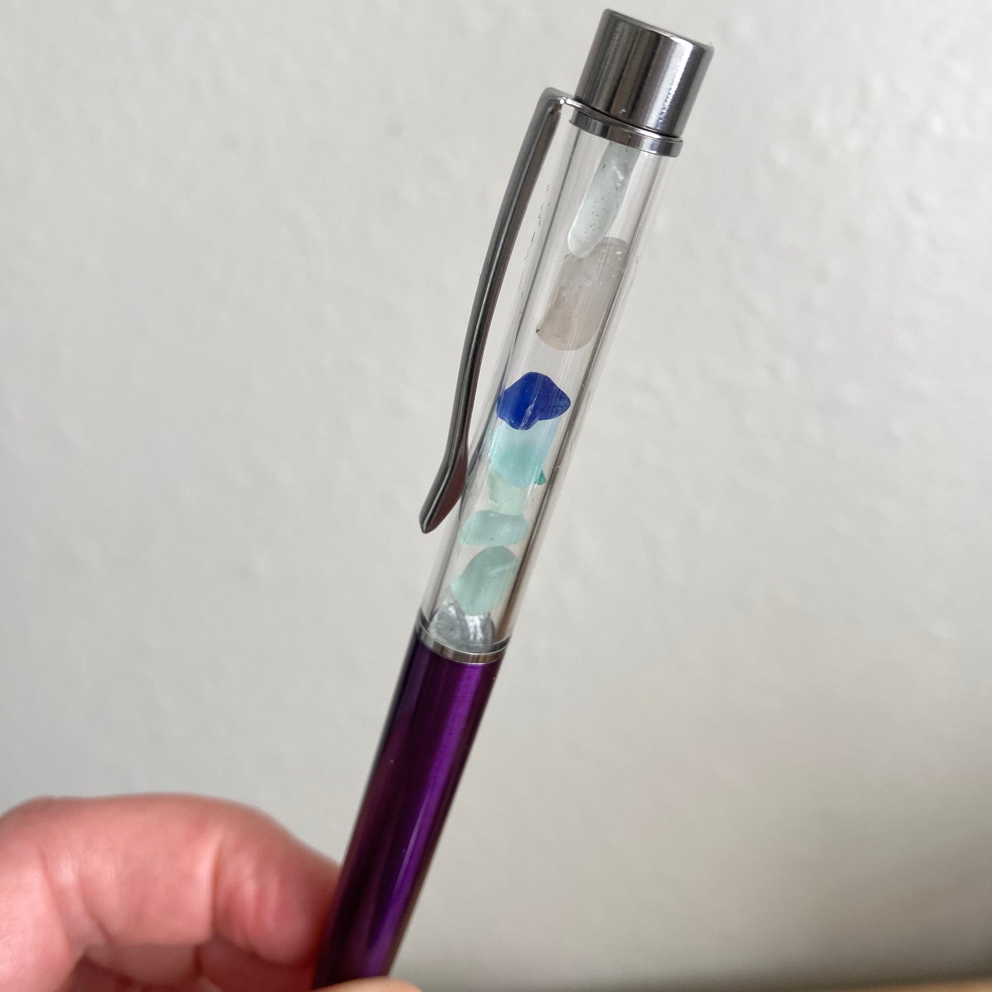 Sea Glass & Shell Pens