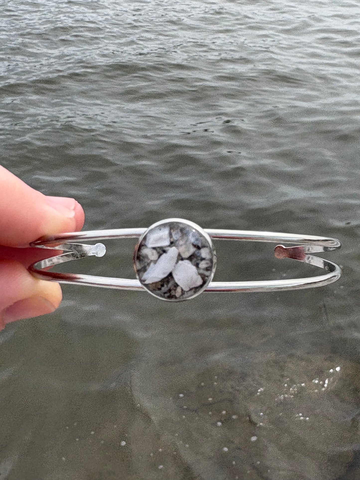 Gulf Coast Crushed Shell Bracelet