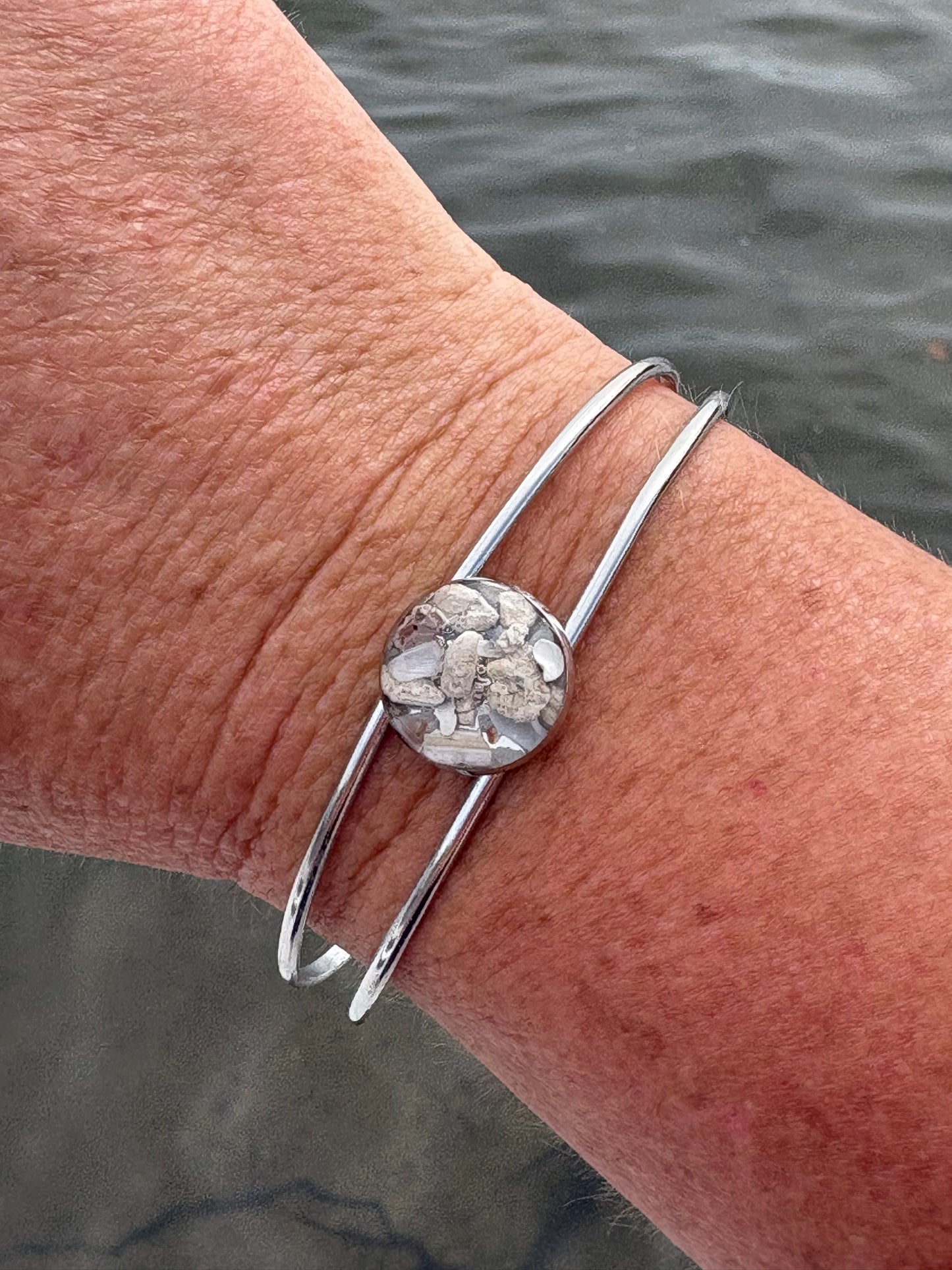 Gulf Coast Crushed Shell Bracelet
