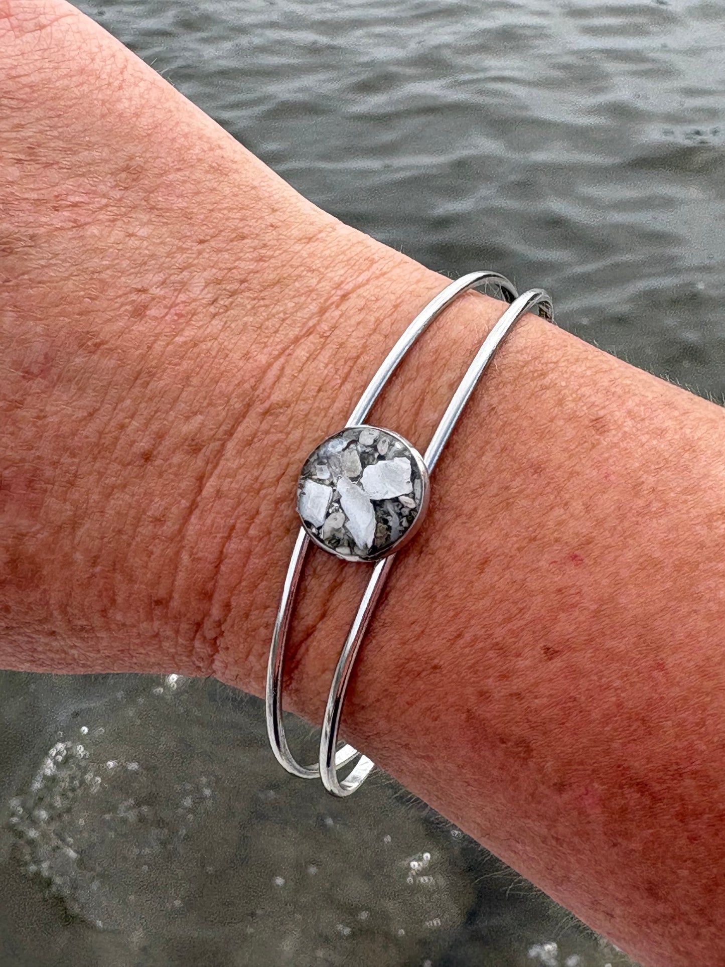 Gulf Coast Crushed Shell Bracelet