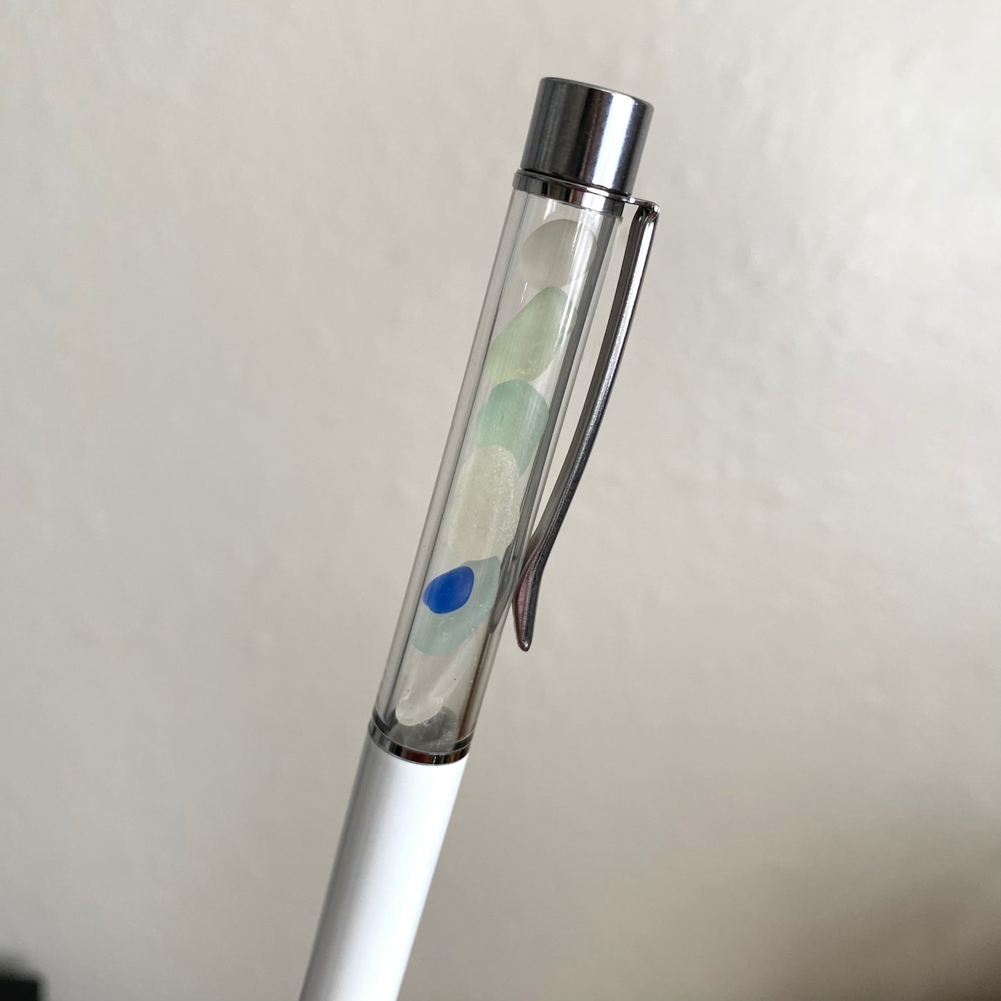 Sea Glass & Shell Pens