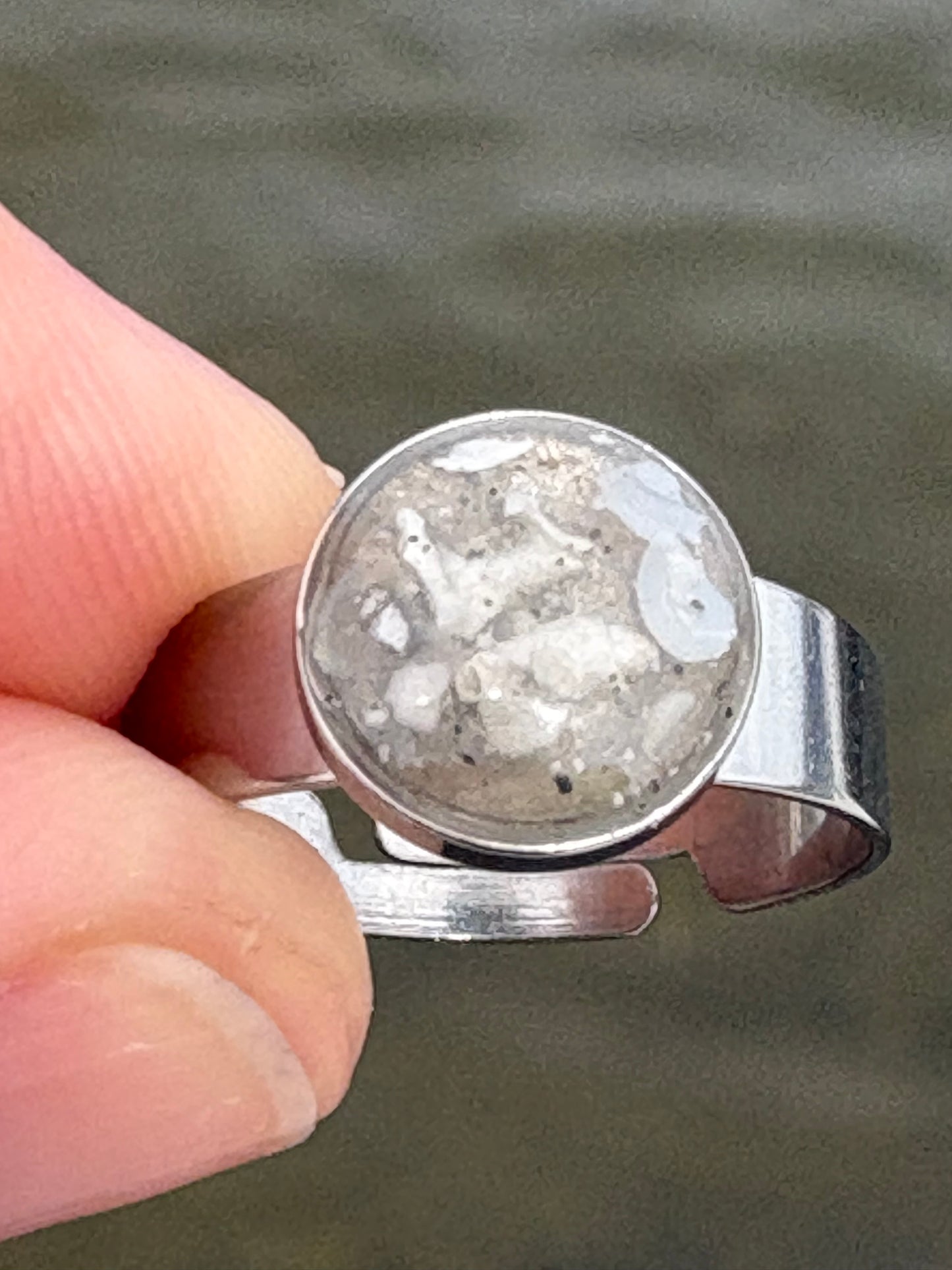 Gulf Coast Crushed Shell Adjustable Ring