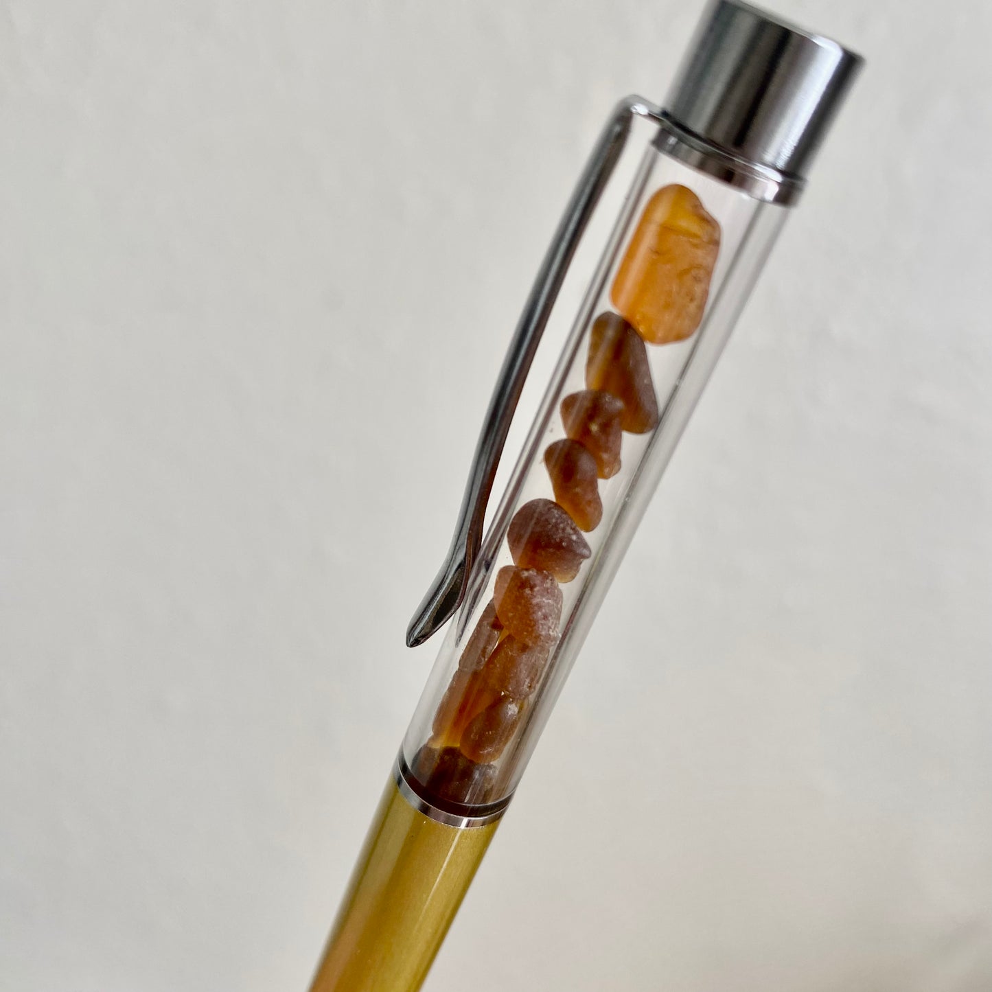 Sea Glass & Shell Pens