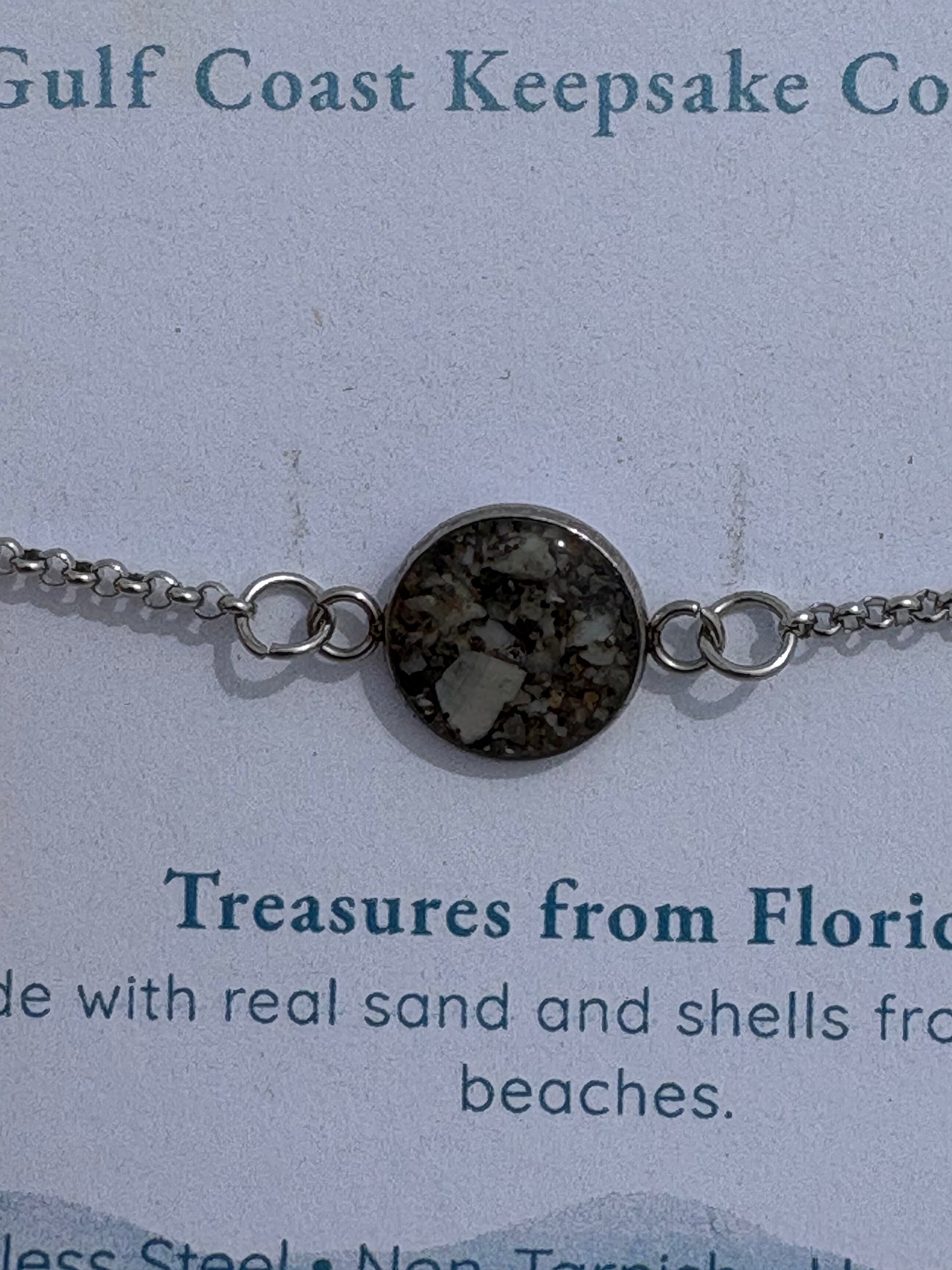 Your Favorite Place, Always – Venice FL Beach Sand Adjustable Bracelet