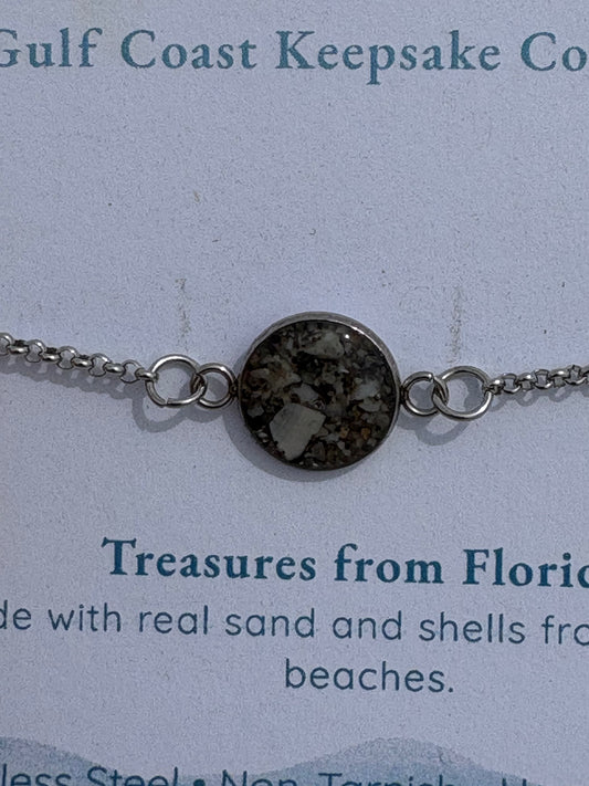 Your Favorite Place, Always – Venice FL Beach Sand Adjustable Bracelet
