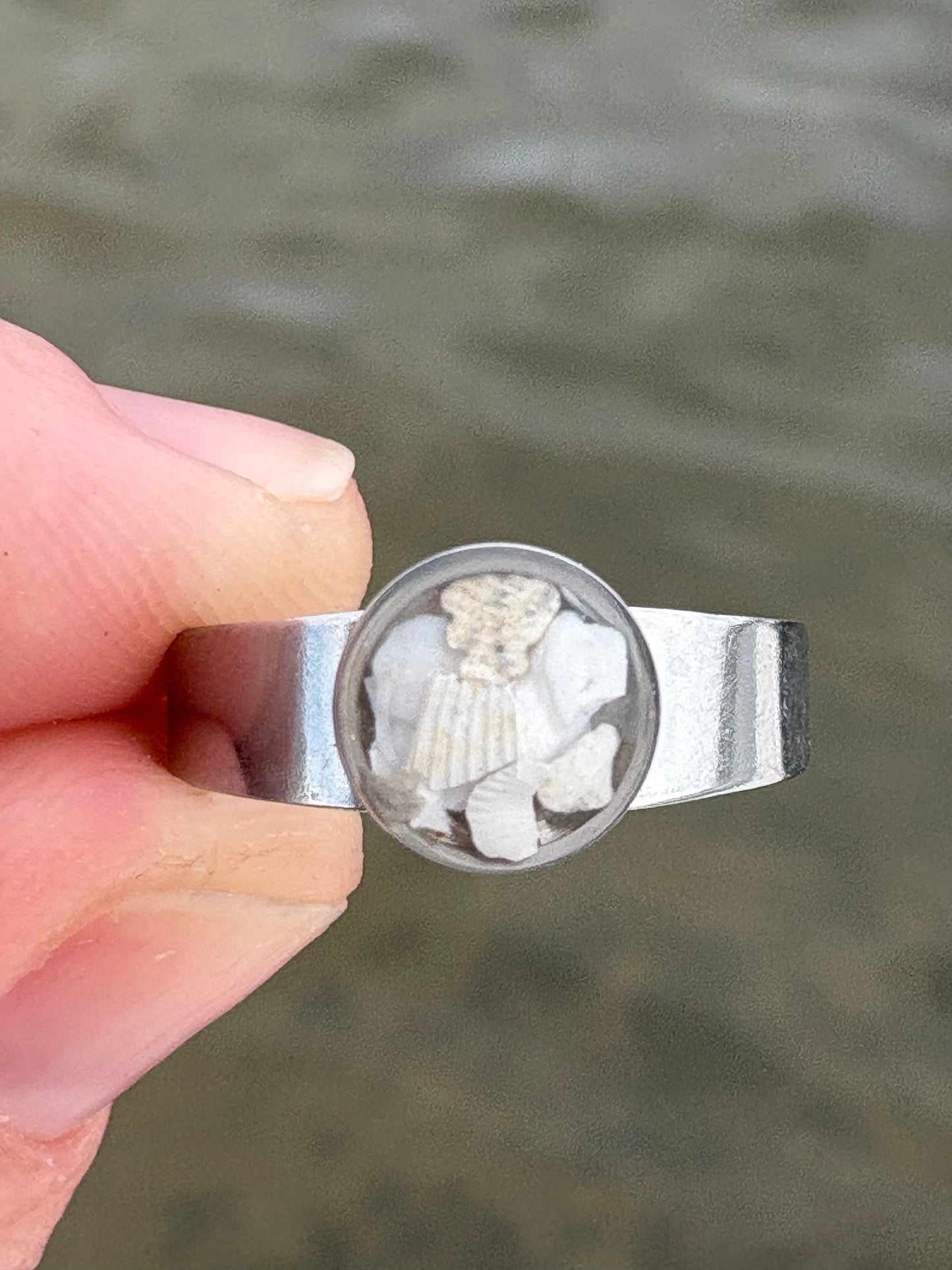 Gulf Coast Crushed Shell Adjustable Ring