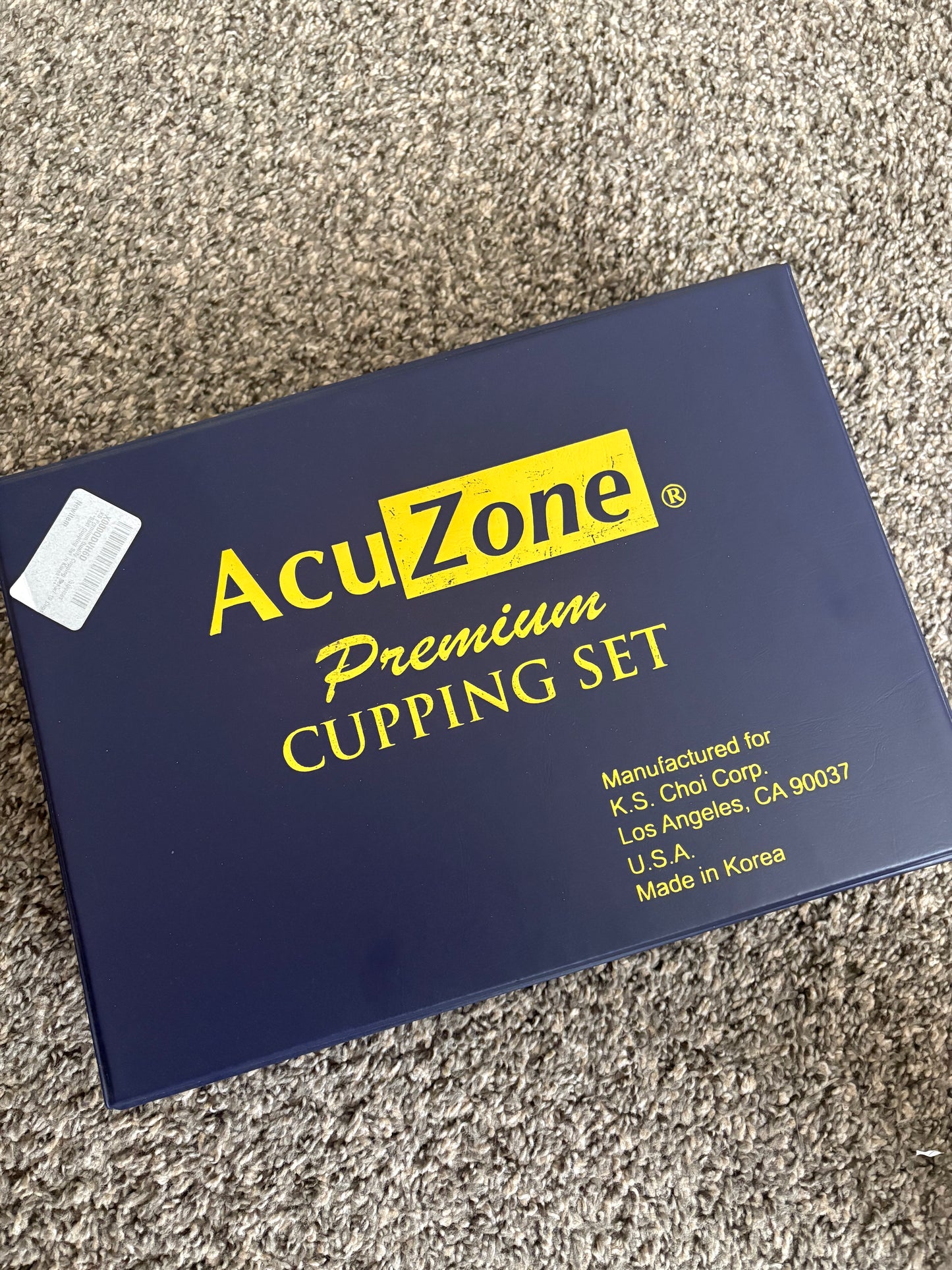 AcuZone Premium 19 Pcs Plastic Cupping Set with Extension Tube