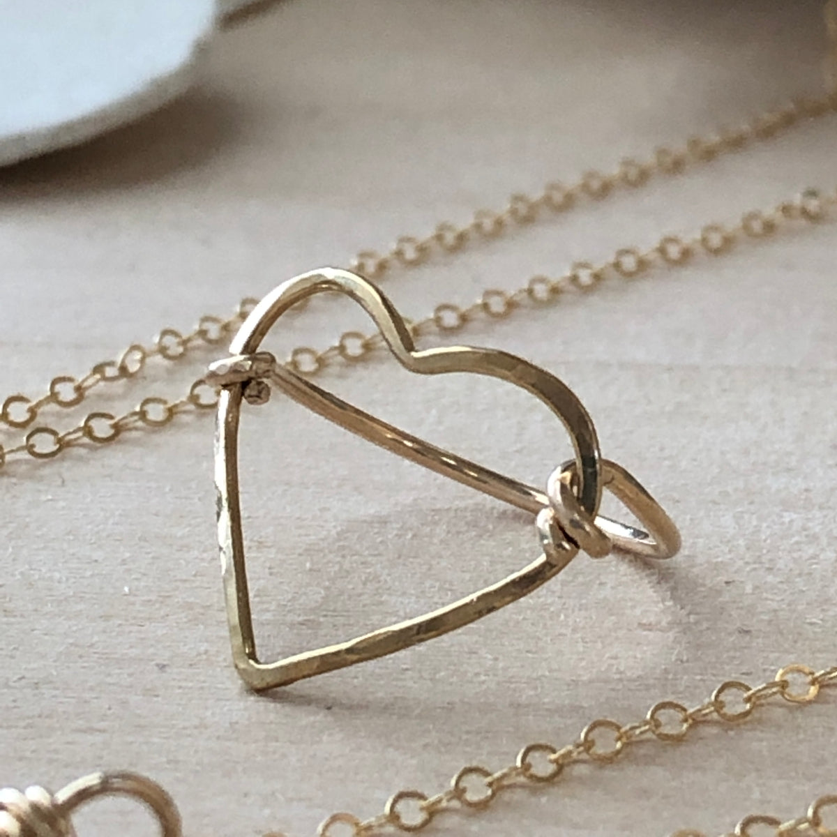 Open Heart Ring | Sterling Silver or Gold Filled