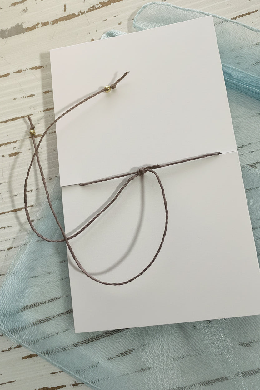 First Day of School Signature Sea Glass Wish Bracelet | Adjustable Waxed Cord