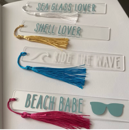 Beach lover Bookmarks - Final Sale