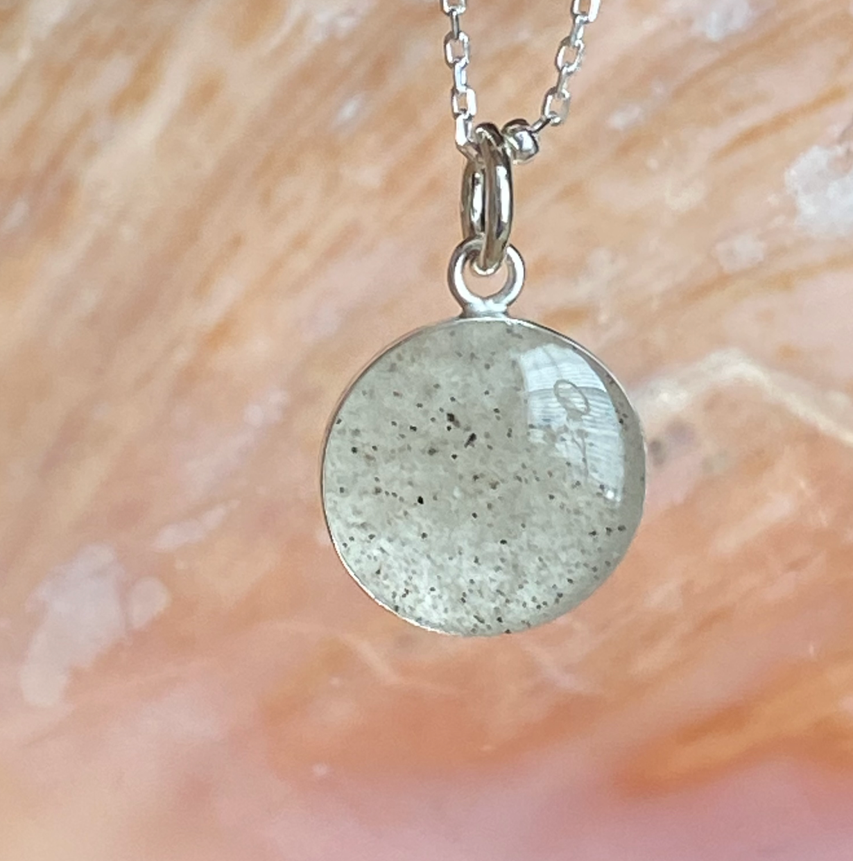 Dunedin, Florida Gulf Coast Sand Necklace | Sterling Silver