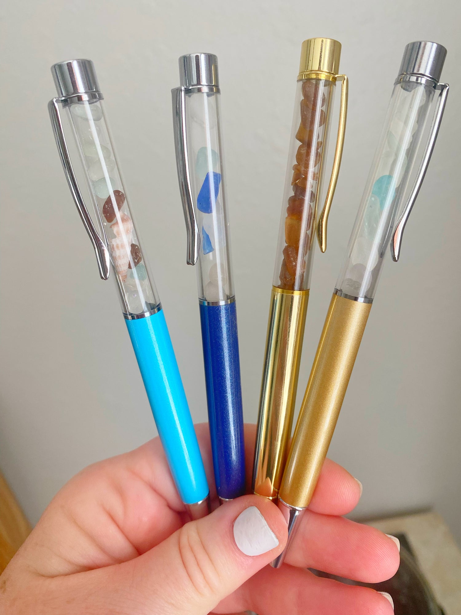 sea glass ballpoint pens